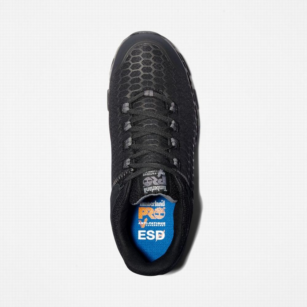 Pánské Pracovní Obuv Timberland PRO® Powertrain Sport Alloy Špicí Pracovní Sneaker Černé | TI70349-832