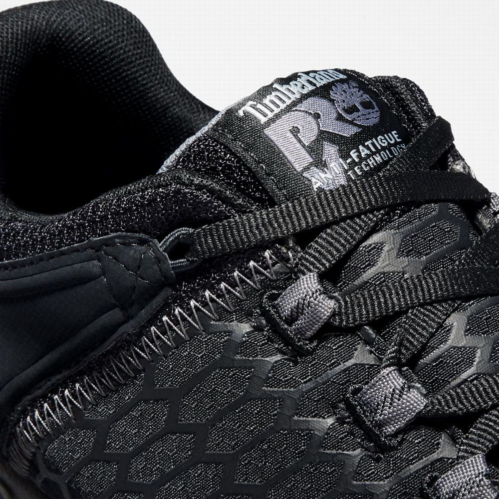 Pánské Pracovní Obuv Timberland PRO® Powertrain Sport Alloy Špicí Pracovní Sneaker Černé | TI70349-832