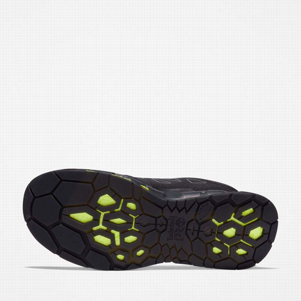 Pánské Pracovní Obuv Timberland Powertrain Sprint Alloy Špicí Pracovní Sneaker Černé | TI07641-078