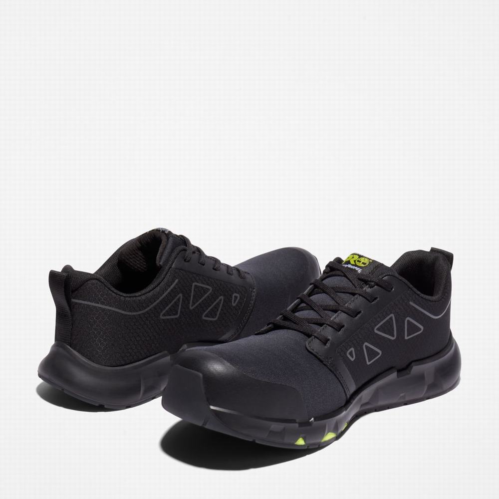Pánské Pracovní Obuv Timberland Powertrain Sprint Alloy Špicí Pracovní Sneaker Černé | TI07641-078