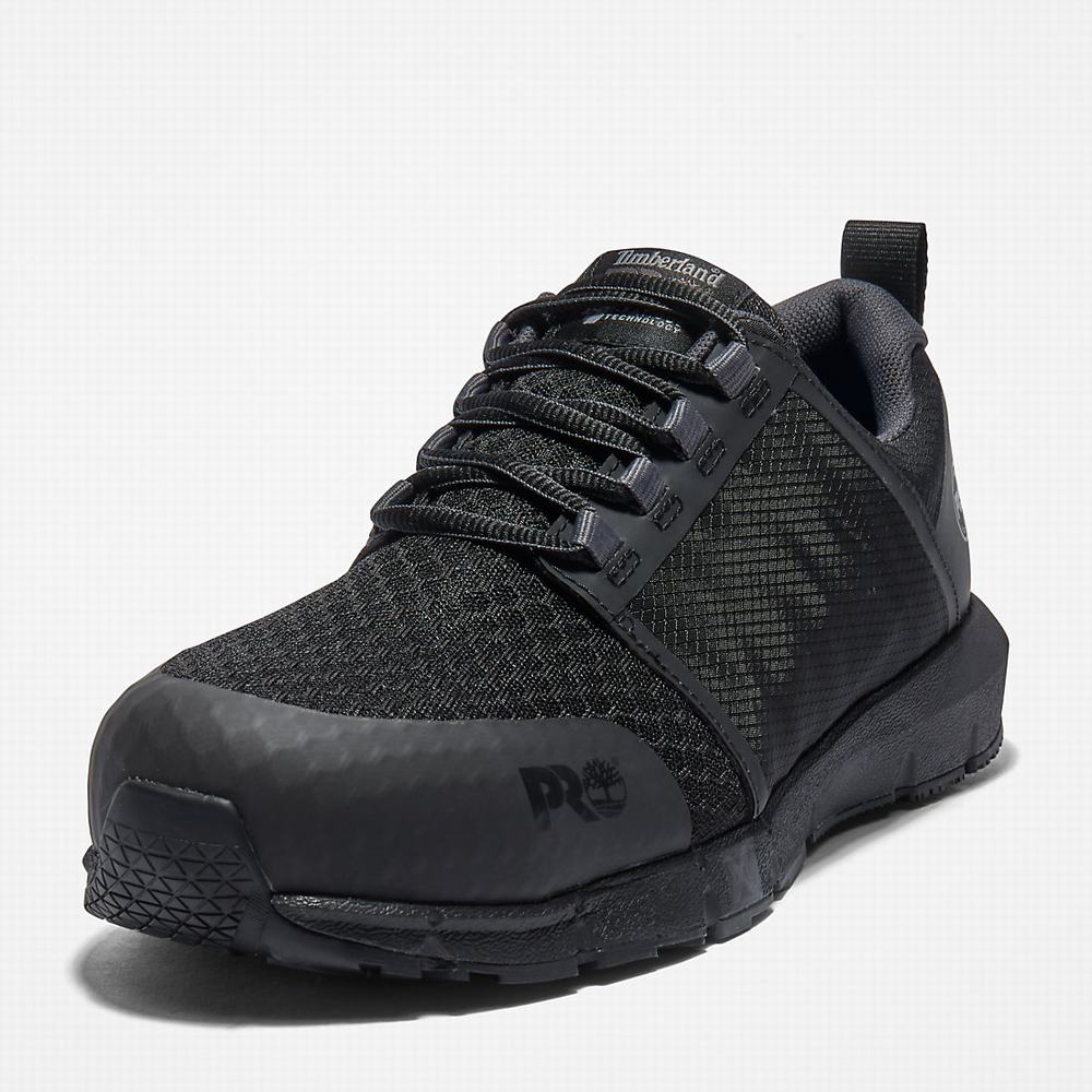 Pánské Pracovní Obuv Timberland Radius Alloy-Špicí Černé | TI25407-845