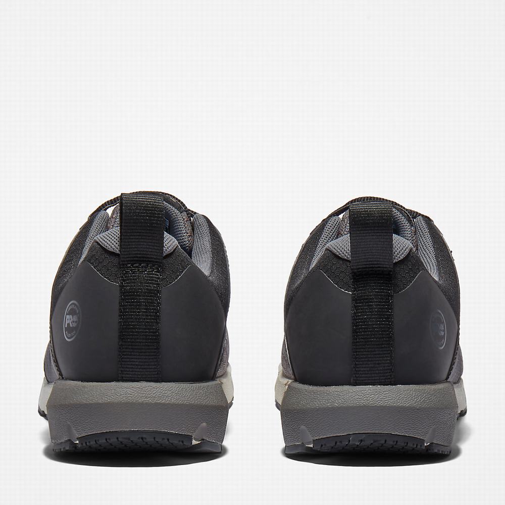 Pánské Pracovní Obuv Timberland Radius Alloy-Špicí Šedé Bílé | TI43780-509
