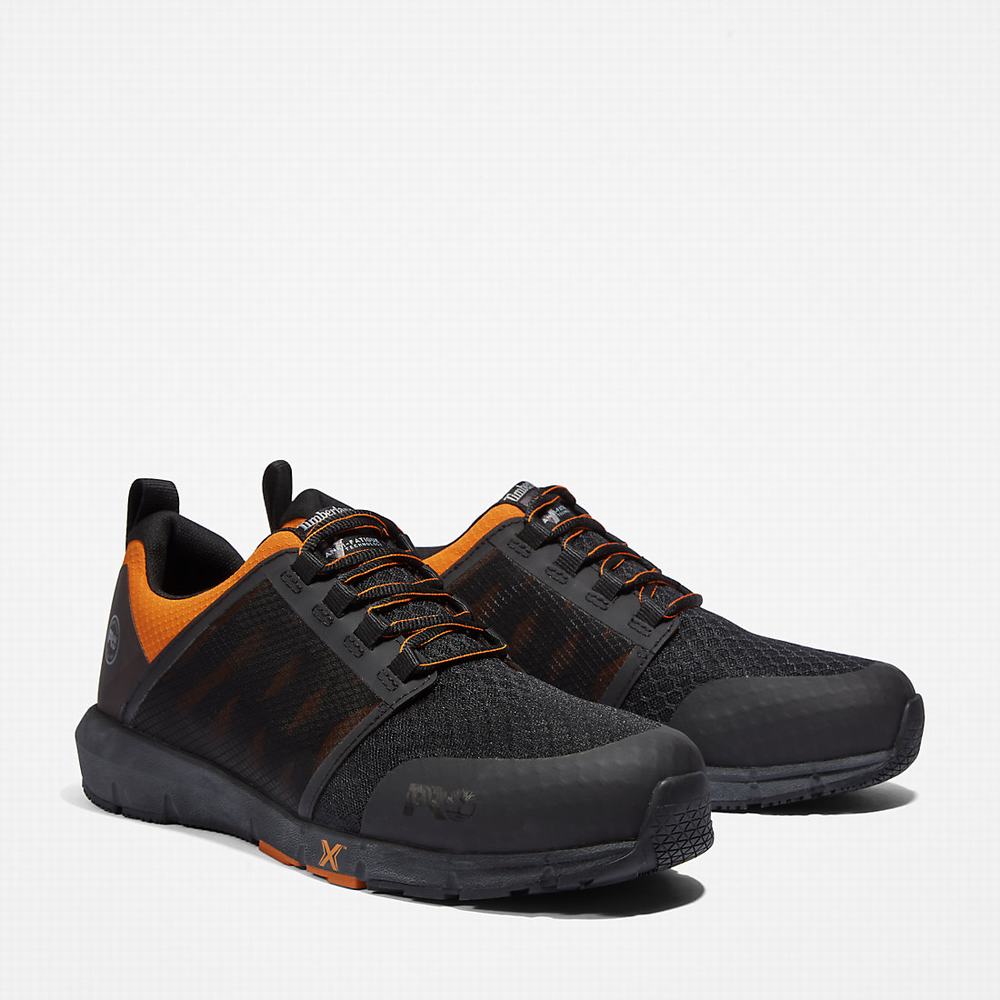 Pánské Pracovní Obuv Timberland Radius Alloy-Špicí Černé | TI76185-258