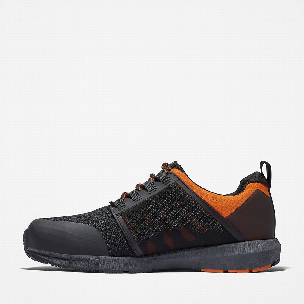 Pánské Pracovní Obuv Timberland Radius Alloy-Špicí Černé | TI76185-258