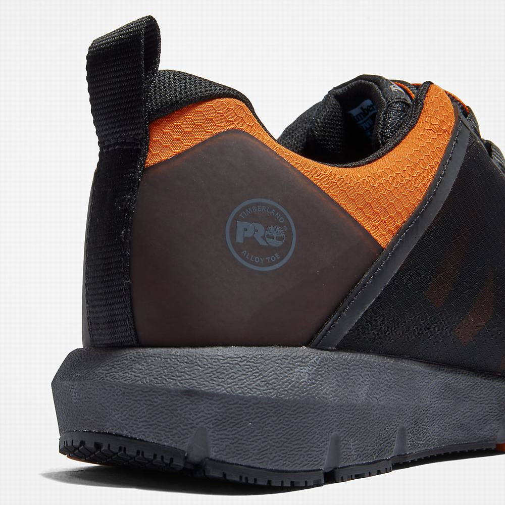 Pánské Pracovní Obuv Timberland Radius Alloy-Špicí Černé | TI76185-258