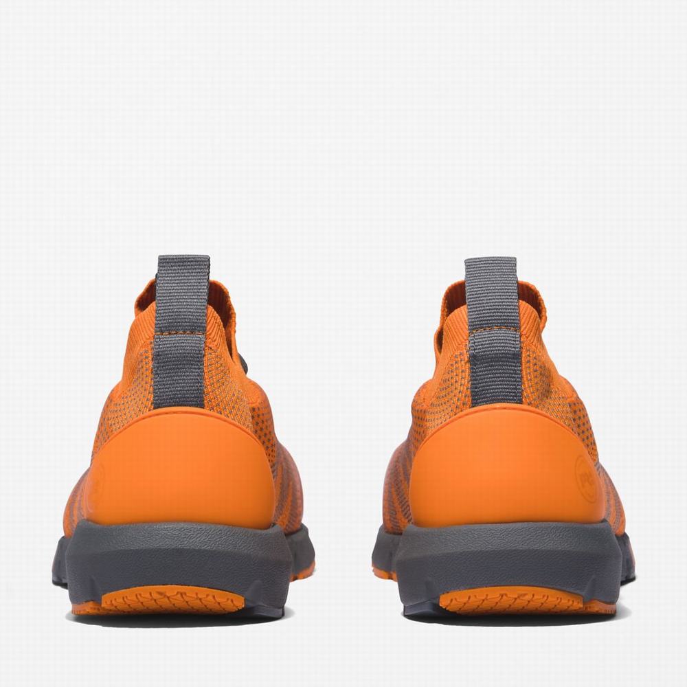 Pánské Pracovní Obuv Timberland Radius Composite Špicí Pracovní Sneaker Oranžové Šedé | TI07293-127