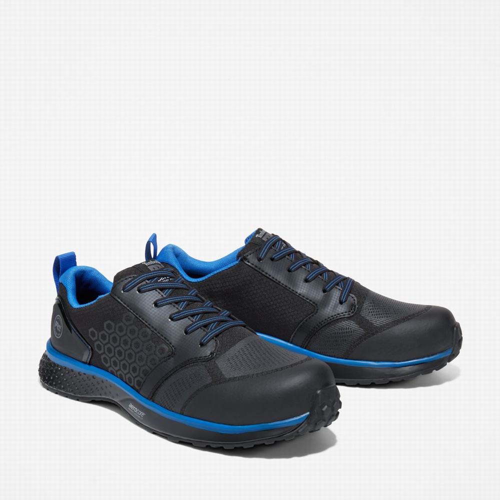 Pánské Pracovní Obuv Timberland Reaxion Composite Špicí Pracovní Sneaker Černé Blankyt | TI97638-702