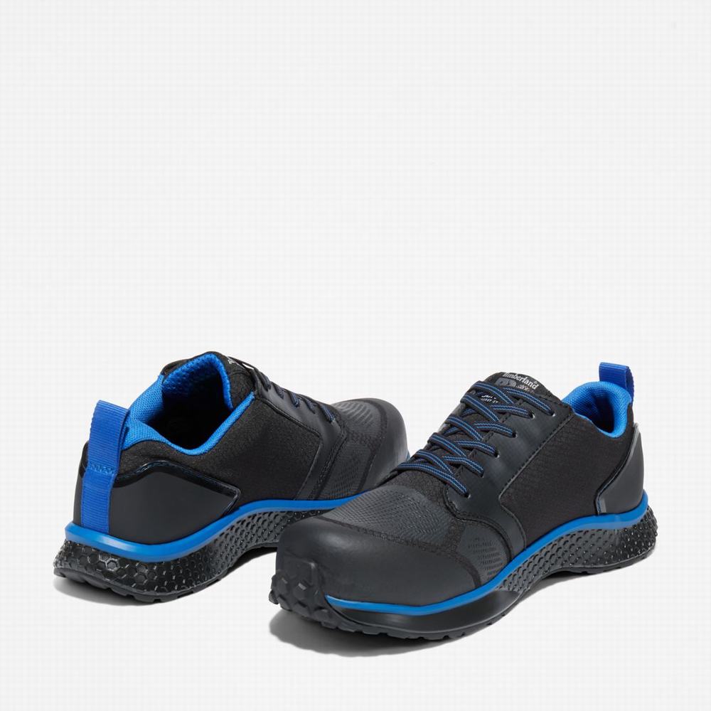 Pánské Pracovní Obuv Timberland Reaxion Composite Špicí Pracovní Sneaker Černé Blankyt | TI97638-702