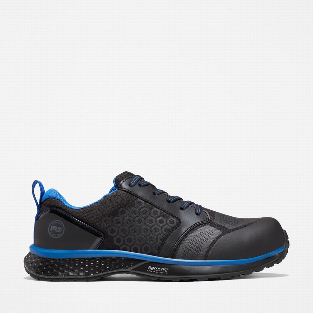 Pánské Pracovní Obuv Timberland Reaxion Composite Špicí Pracovní Sneaker Černé Blankyt | TI97638-702