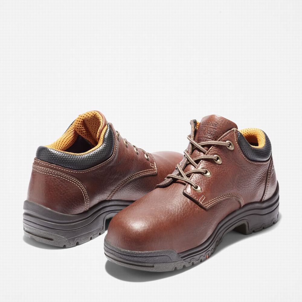 Pánské Pracovní Obuv Timberland TiTAN Běžné Alloy Špicí Hnědé | TI04692-984