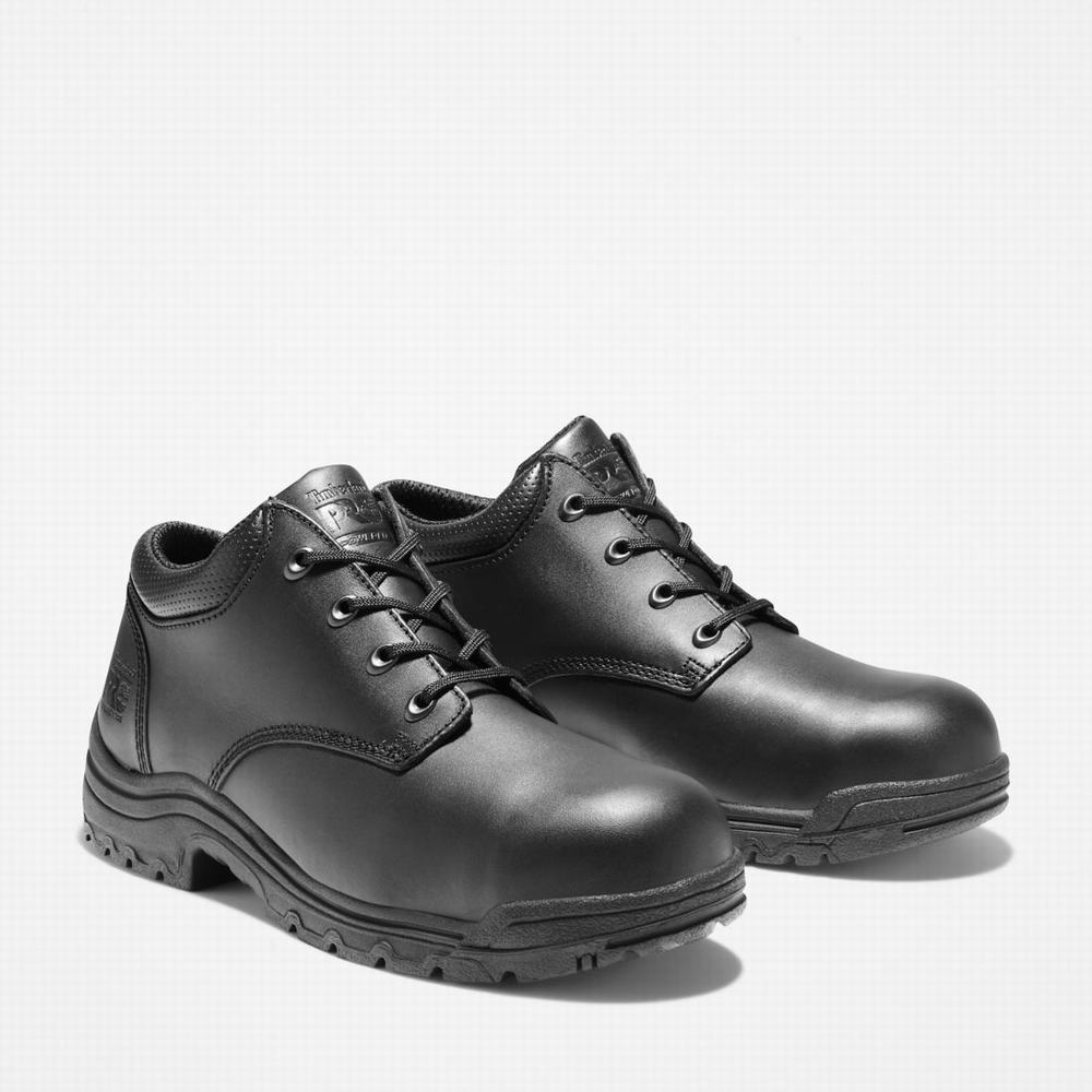 Pánské Pracovní Obuv Timberland TiTAN Běžné Alloy Špicí Černé | TI68592-623