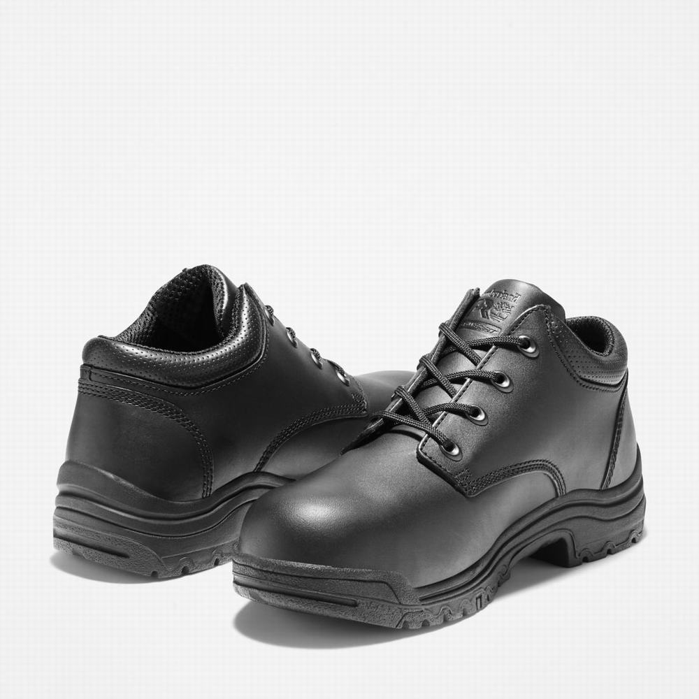 Pánské Pracovní Obuv Timberland TiTAN Běžné Alloy Špicí Černé | TI68592-623
