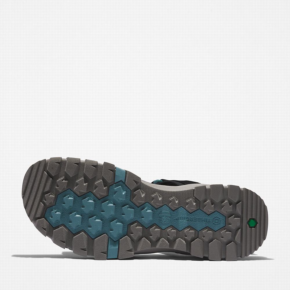 Pánské Sandály Timberland Garrison Trailové Webbing-strap Černé | TI13694-942
