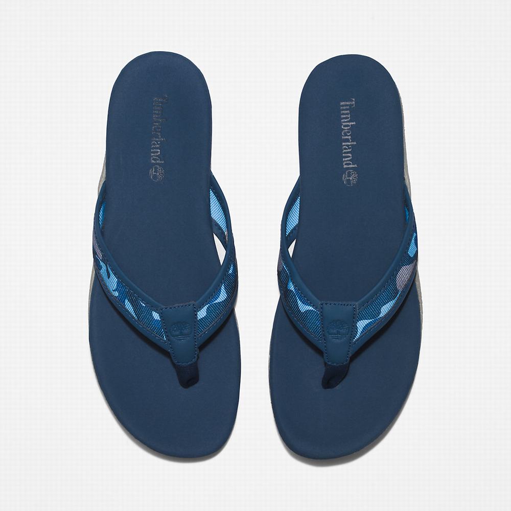 Pánské Sandály Timberland Seaton Bay Tanga Tmavě Blankyt | TI75204-872