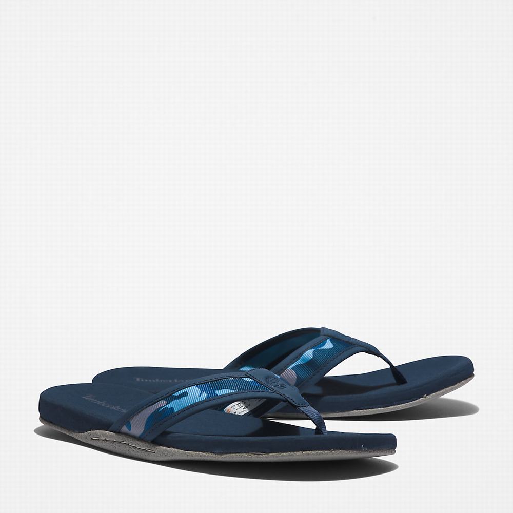 Pánské Sandály Timberland Seaton Bay Tanga Tmavě Blankyt | TI75204-872