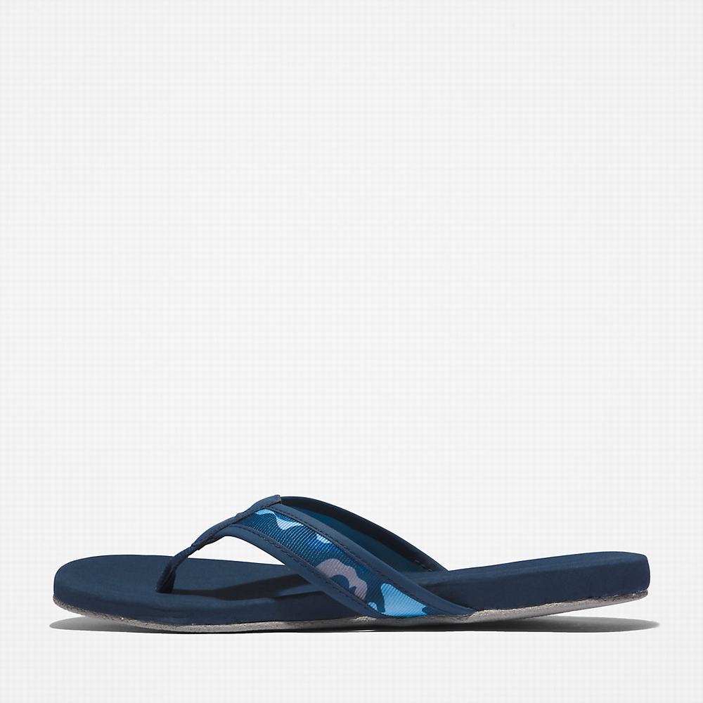 Pánské Sandály Timberland Seaton Bay Tanga Tmavě Blankyt | TI75204-872