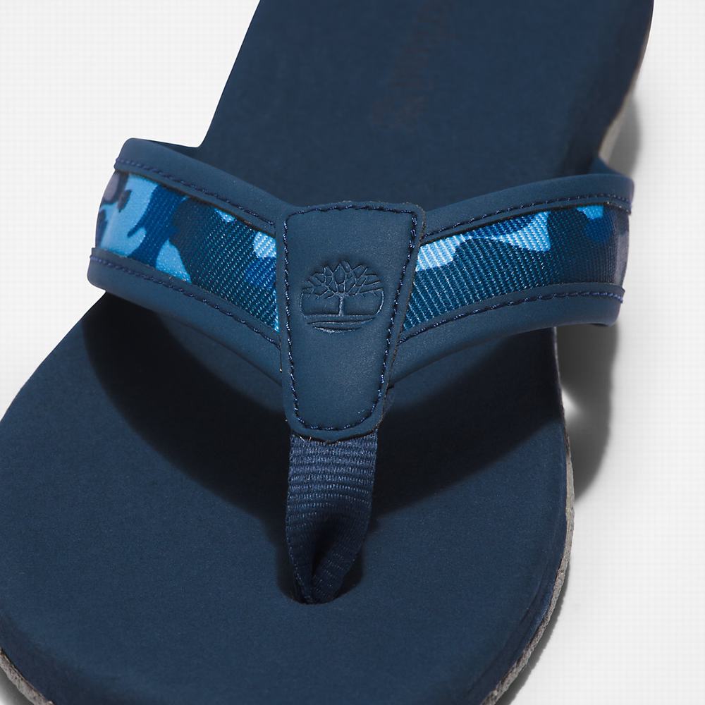 Pánské Sandály Timberland Seaton Bay Tanga Tmavě Blankyt | TI75204-872