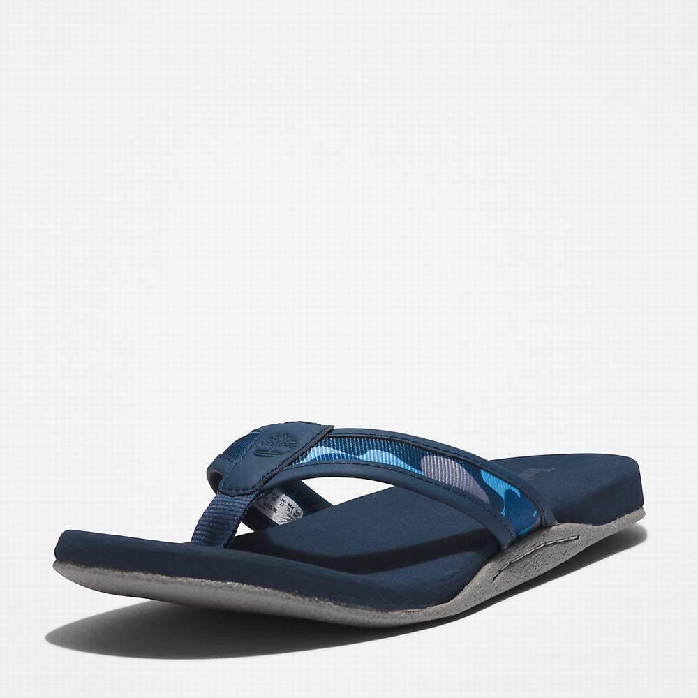 Pánské Sandály Timberland Seaton Bay Tanga Tmavě Blankyt | TI75204-872