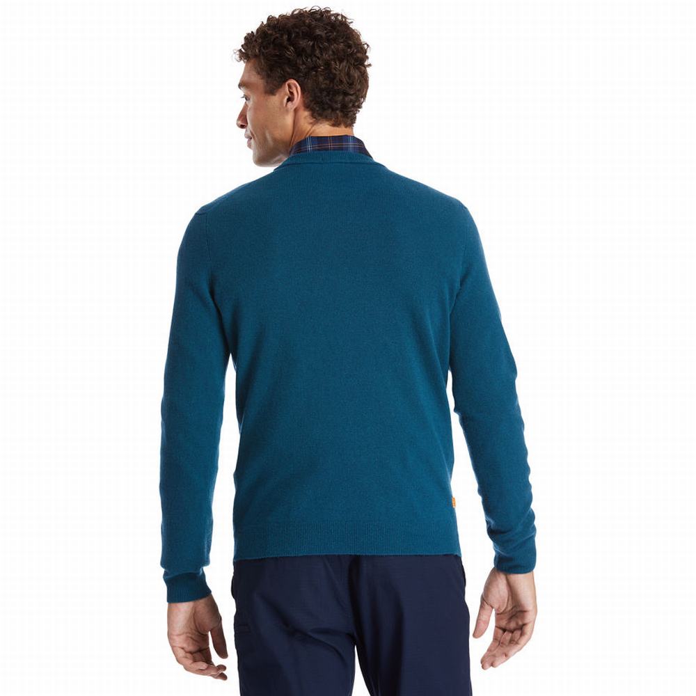 Pánské Svetry Timberland Cohas Brook Crewneck Zelene | TI26591-261