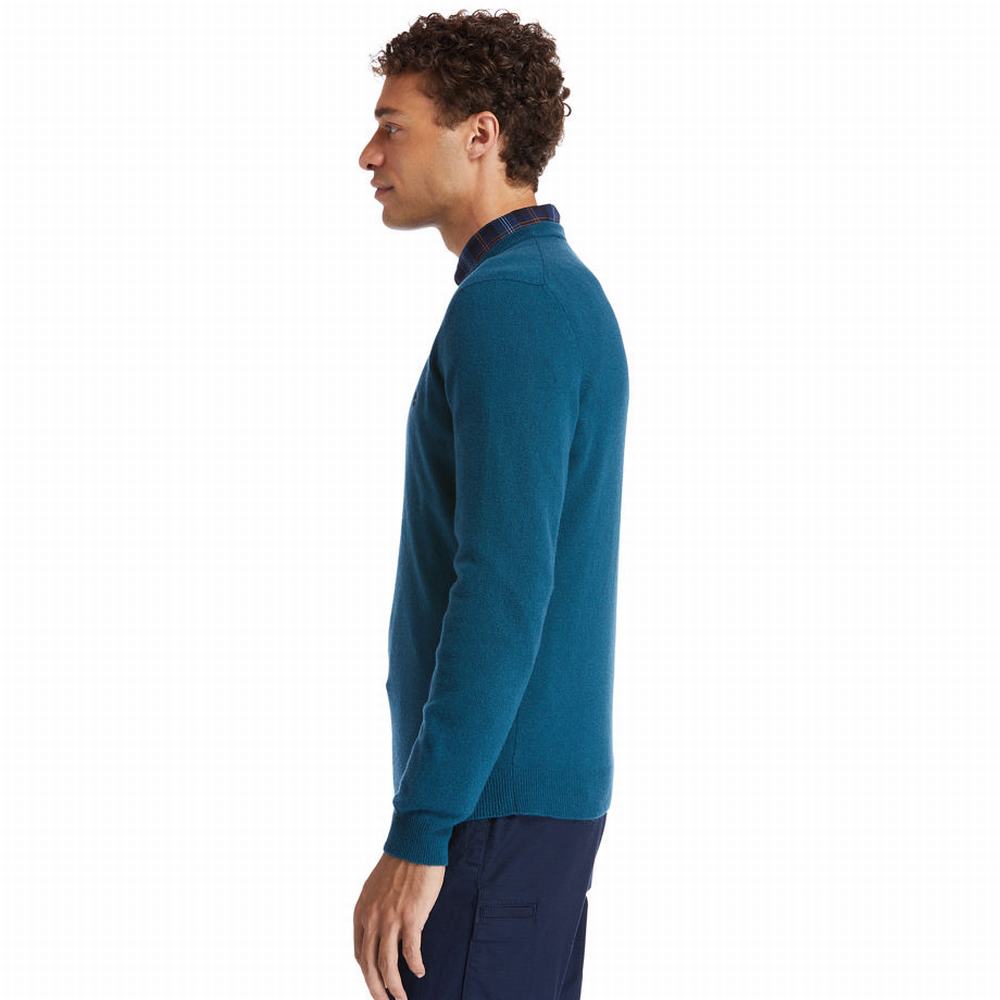 Pánské Svetry Timberland Cohas Brook Crewneck Zelene | TI26591-261