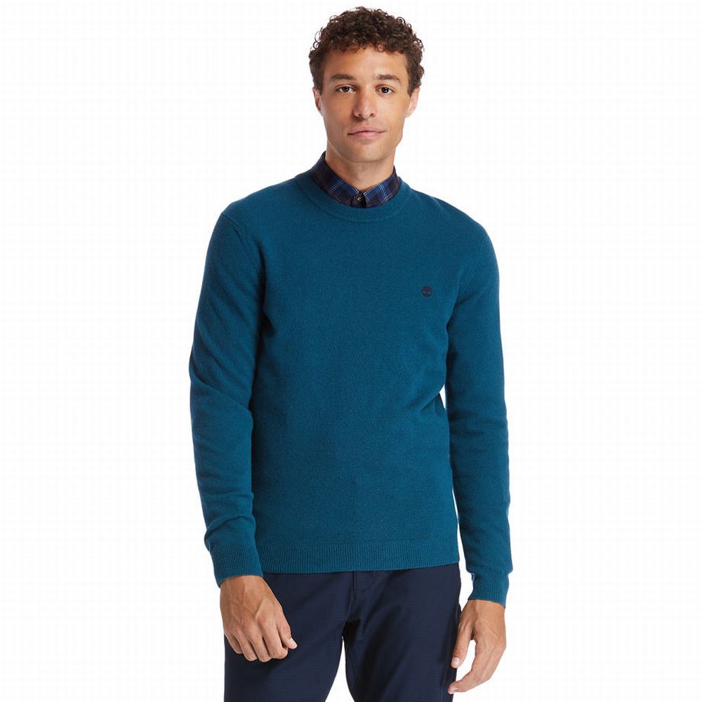 Pánské Svetry Timberland Cohas Brook Crewneck Zelene | TI26591-261