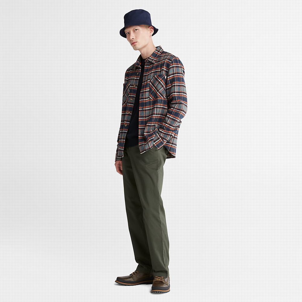 Pánské Svetry Timberland Cohas Brook Crewneck Tmavě Blankyt | TI51764-167