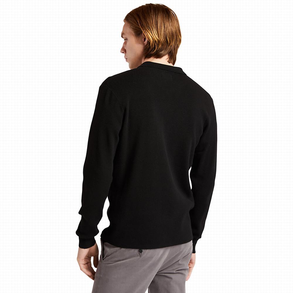 Pánské Svetry Timberland Full-Zip Černé | TI98425-941