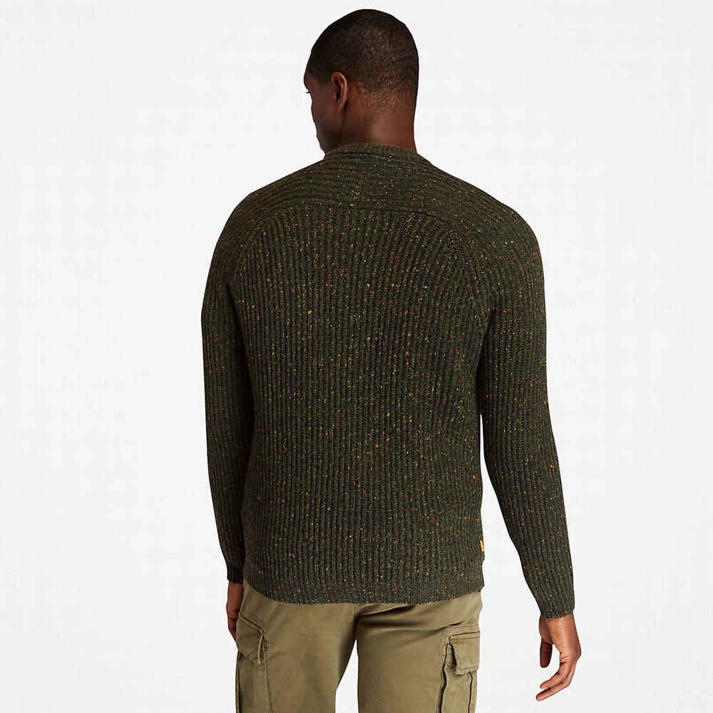 Pánské Svetry Timberland Naps Yarn Tmavě Zelene | TI30629-490