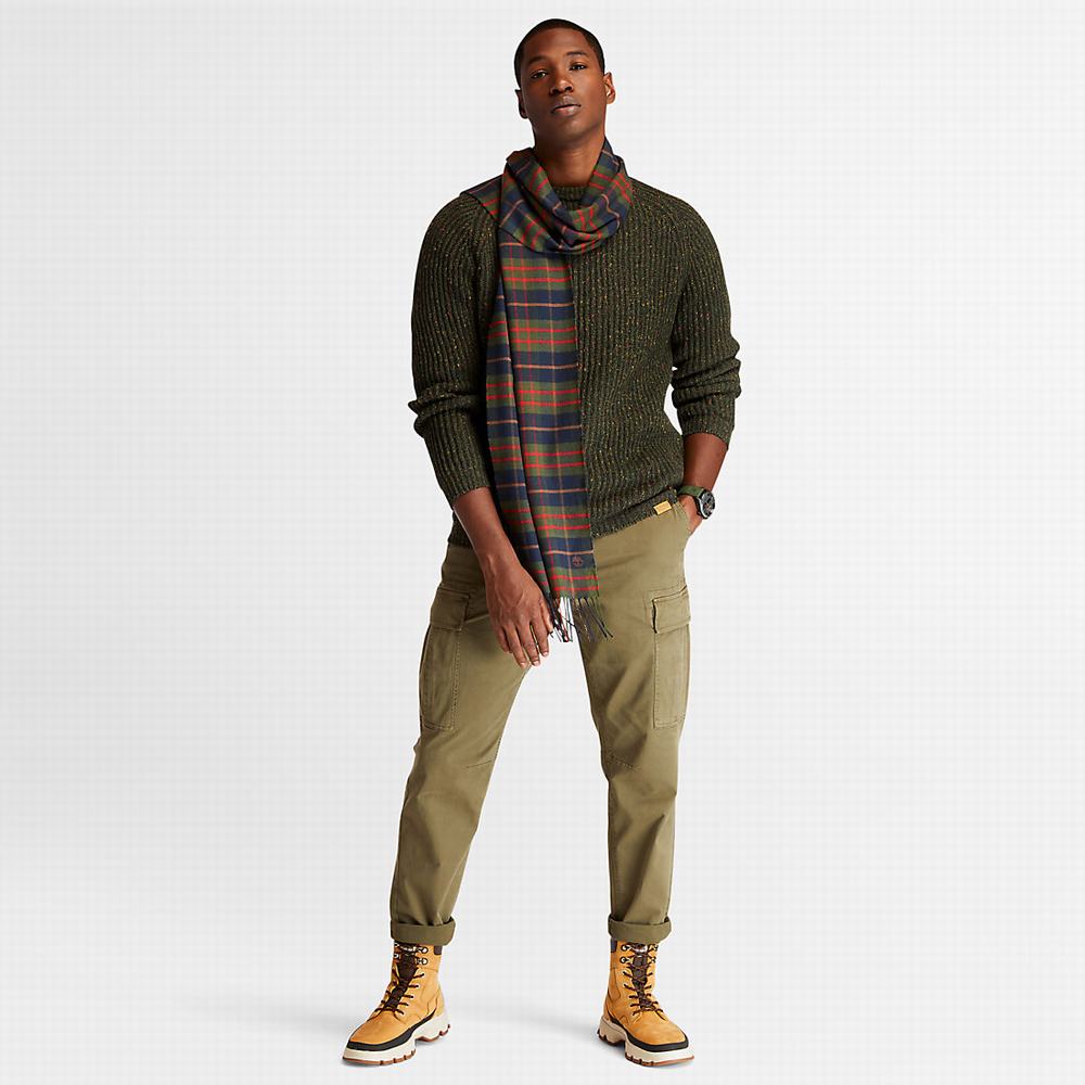 Pánské Svetry Timberland Naps Yarn Tmavě Zelene | TI30629-490
