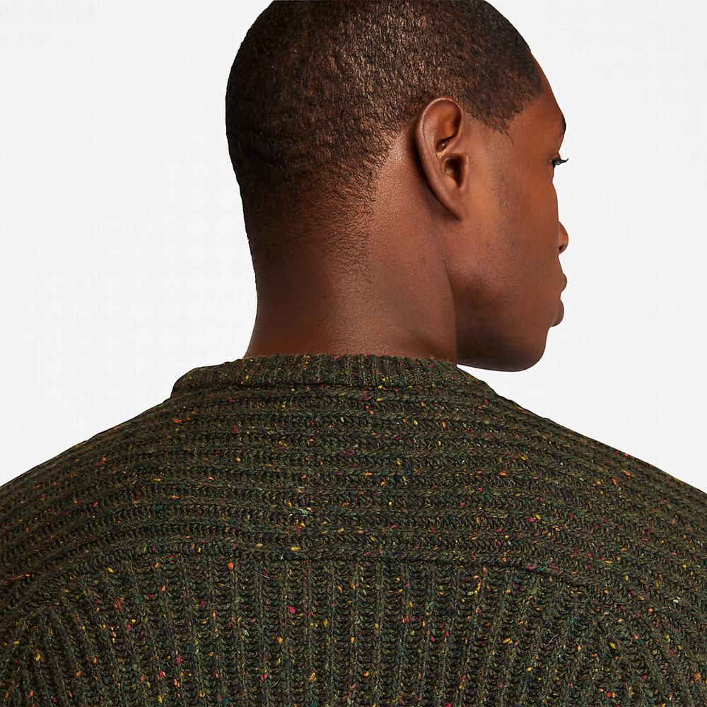 Pánské Svetry Timberland Naps Yarn Tmavě Zelene | TI30629-490