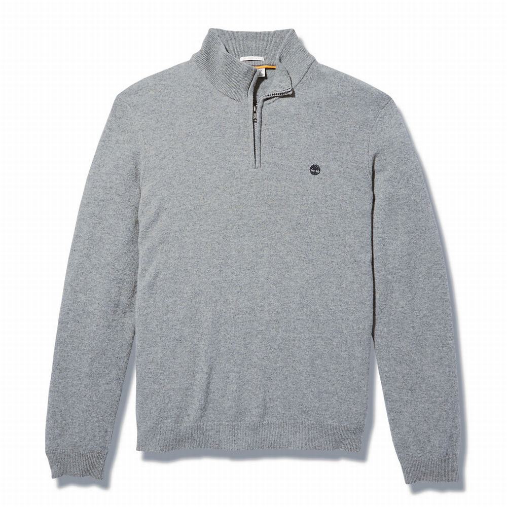 Pánské Svetry Timberland Phillips Brook Lambswool Šedé | TI83216-521