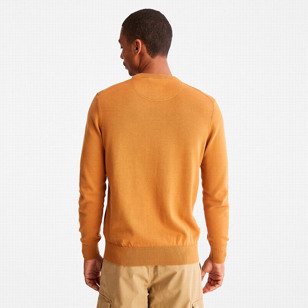Pánské Svetry Timberland Williams River Organic Bavlněné Žluté | TI17324-314
