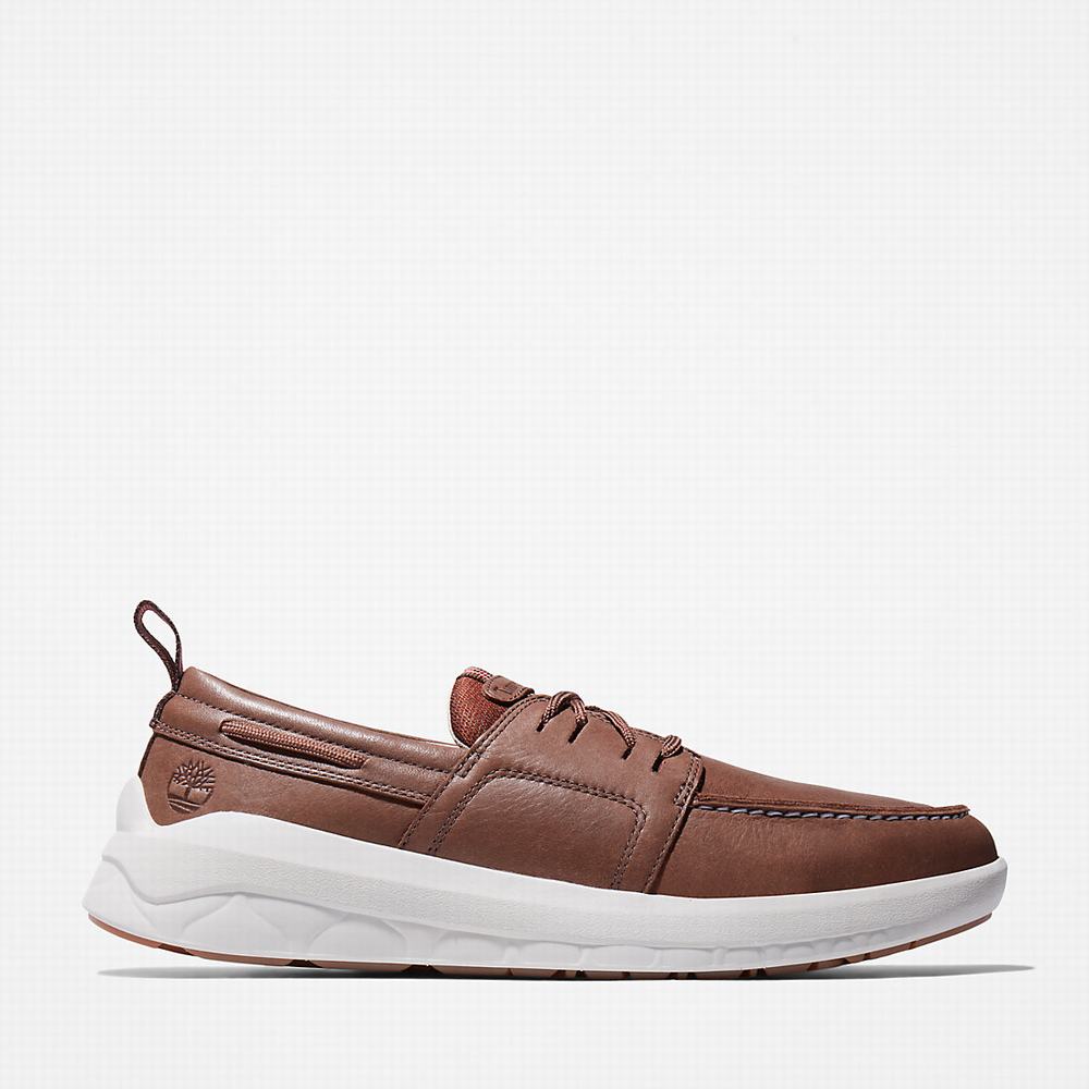 Pánské Tenisky Timberland Bradstreet Ultra Lodní Tmavě Hnědé | TI48519-485