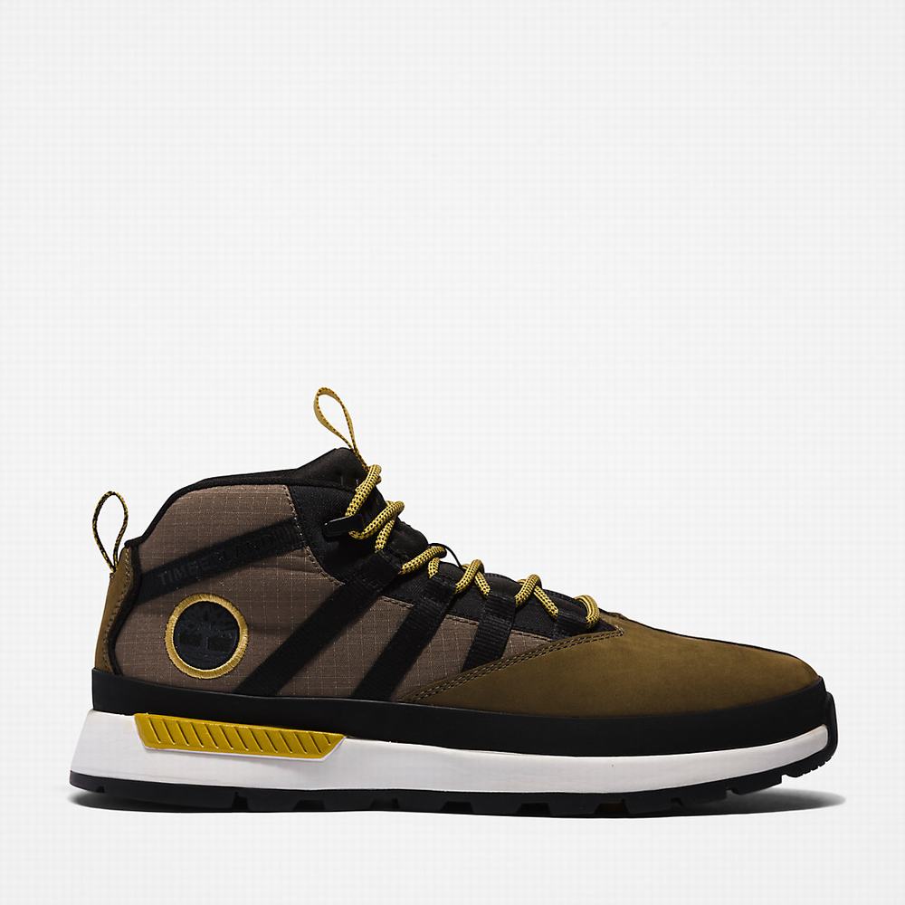 Pánské Tenisky Timberland Euro Trekker Zelene | TI41937-218