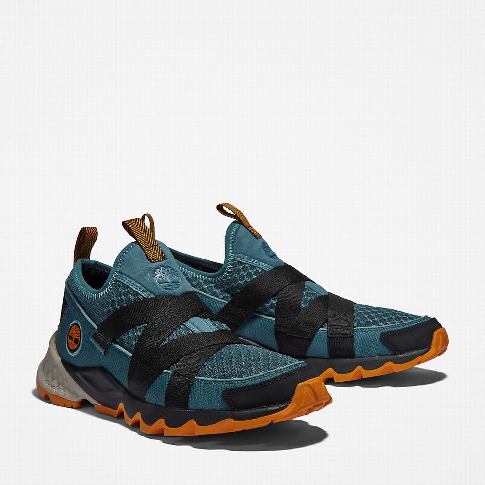 Pánské Tenisky Timberland GreenStride™ Solar Wave ST Slip-on Tyrkysové | TI04839-832