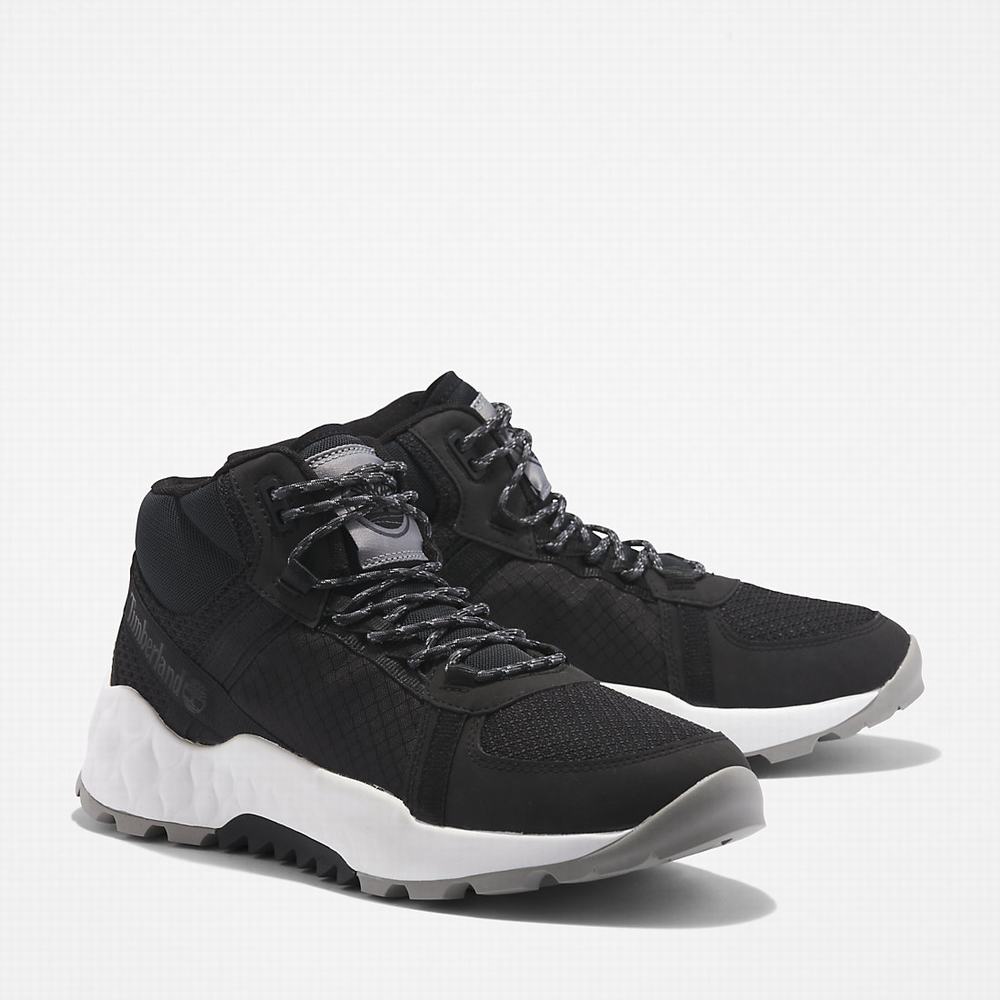 Pánské Tenisky Timberland GreenStride™ Solar Wave LT Hiker Černé | TI79146-356
