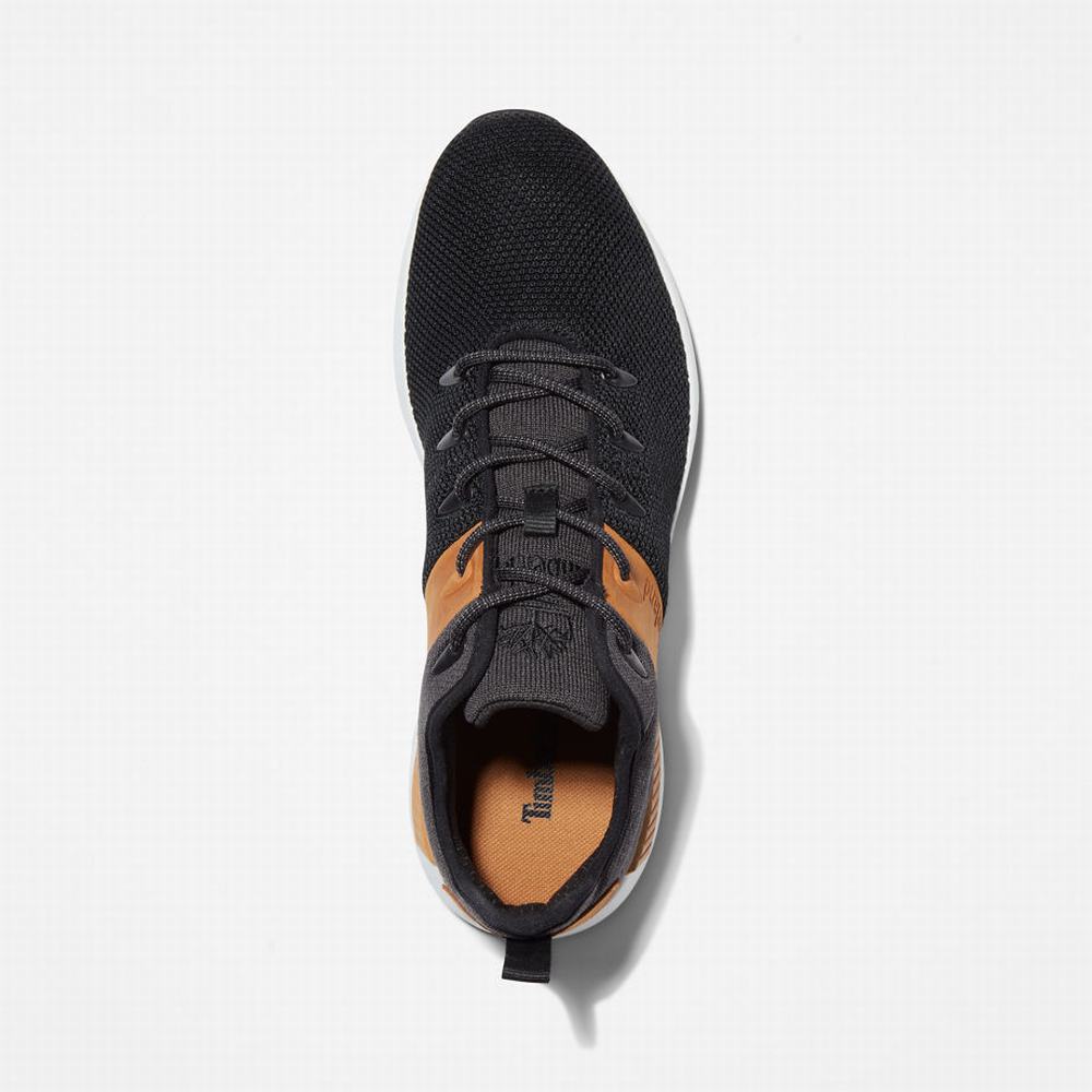 Pánské Tenisky Timberland Sprint Trekker Fabric Low Hiker Černé | TI42873-489