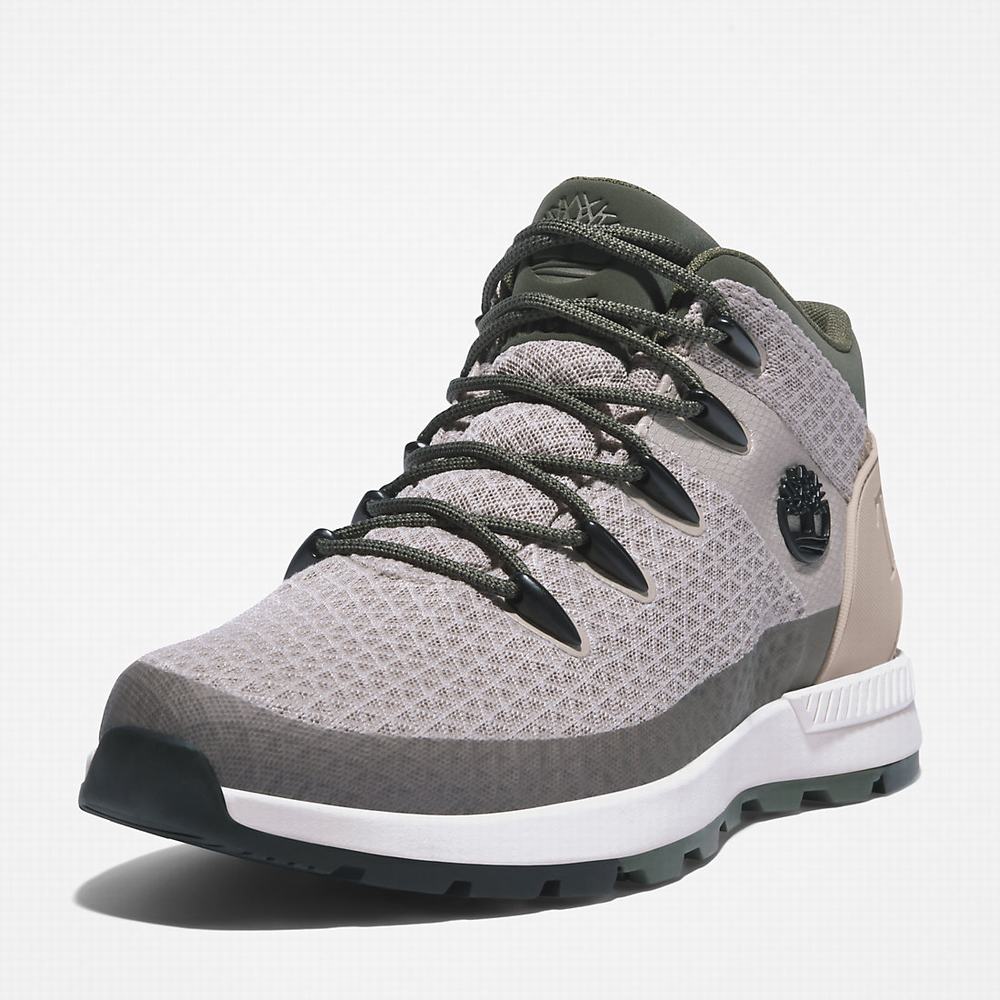 Pánské Tenisky Timberland Sprint Trekker Mid Hiker Béžový | TI50436-823