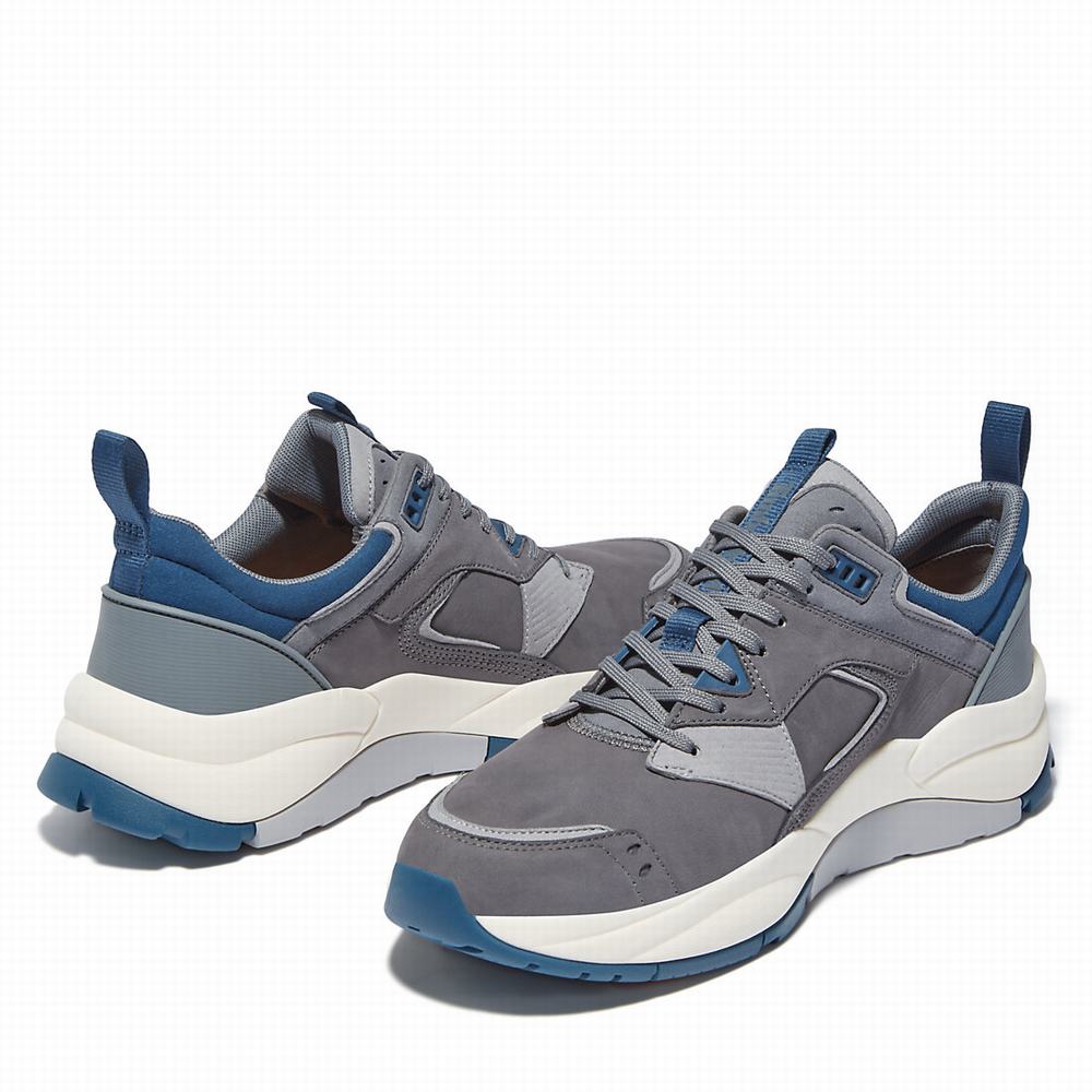 Pánské Tenisky Timberland Tree Racer Leather Šedé | TI41750-814