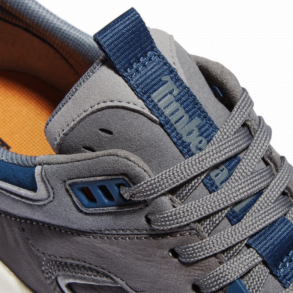 Pánské Tenisky Timberland Tree Racer Leather Šedé | TI41750-814