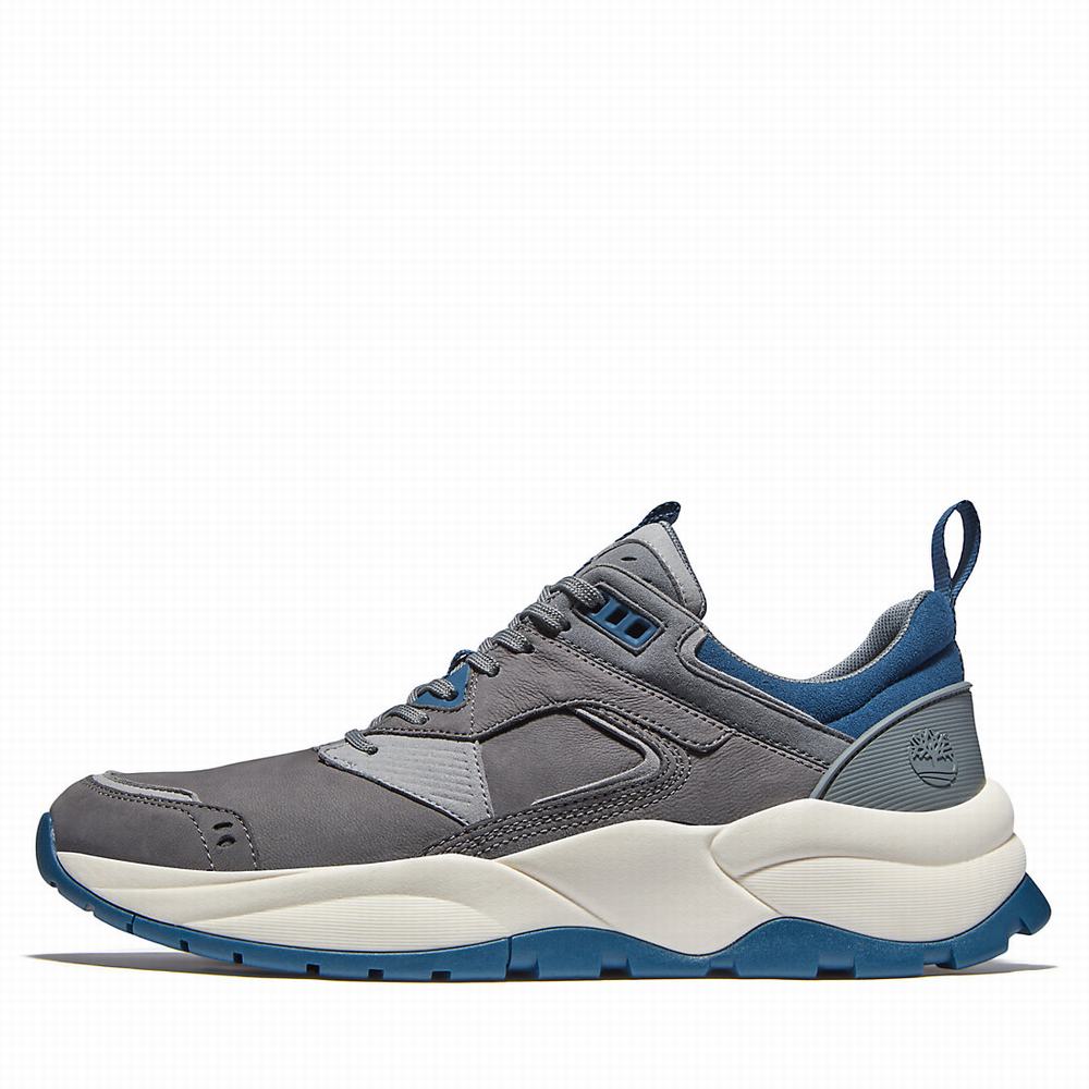 Pánské Tenisky Timberland Tree Racer Leather Šedé | TI41750-814