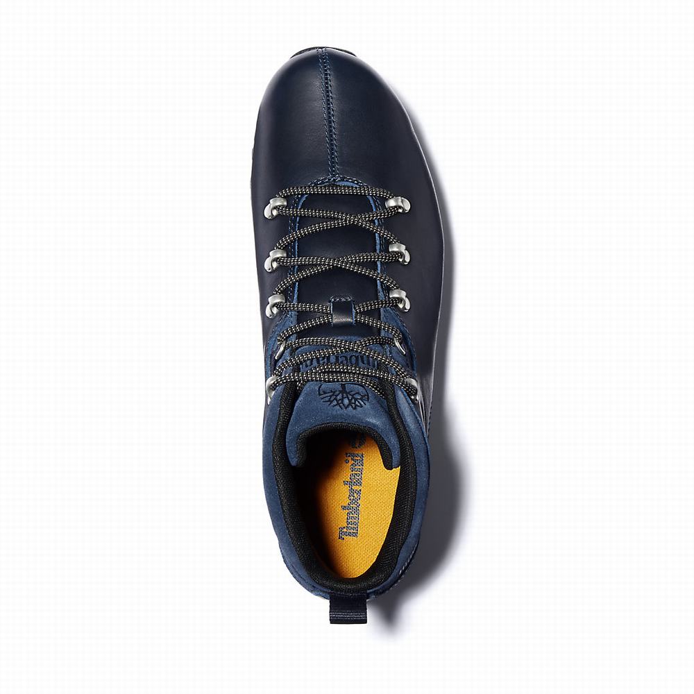 Pánské Trekové Boty Timberland Bartlett Ridge Mid Hiker Tmavě Blankyt | TI01459-409