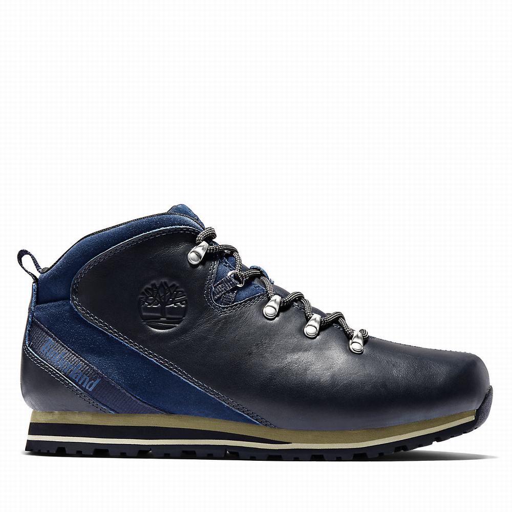 Pánské Trekové Boty Timberland Bartlett Ridge Mid Hiker Tmavě Blankyt | TI01459-409