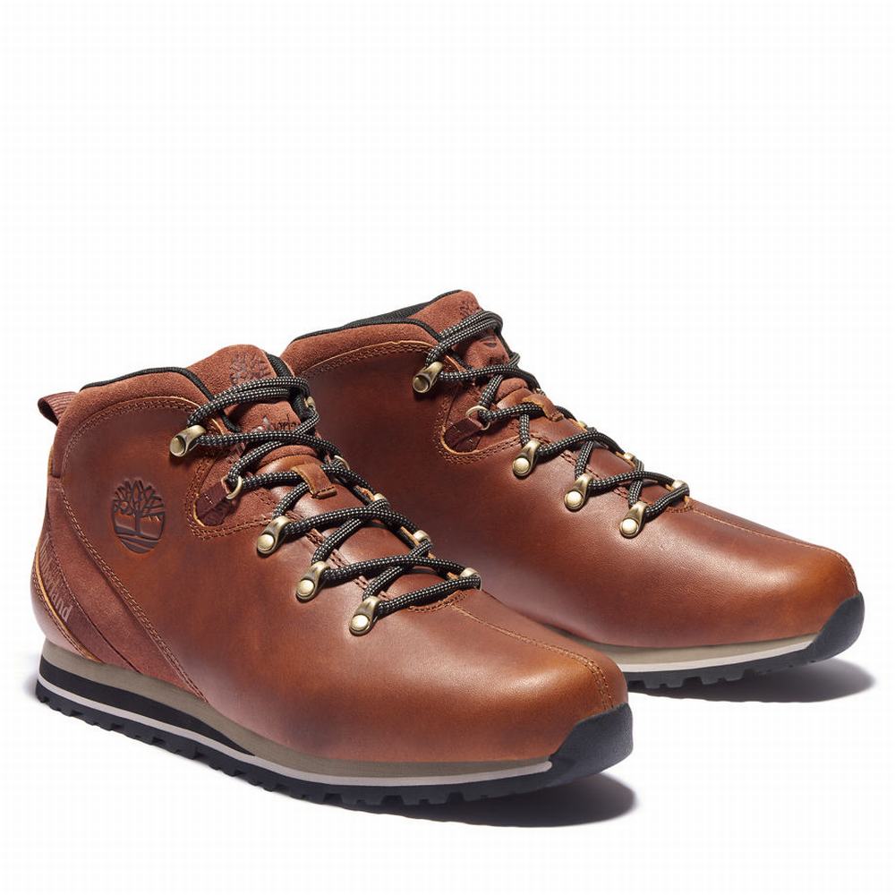 Pánské Trekové Boty Timberland Bartlett Ridge Mid Hiker Hnědé | TI45308-017
