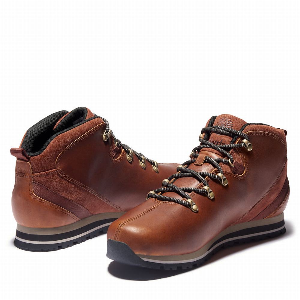 Pánské Trekové Boty Timberland Bartlett Ridge Mid Hiker Hnědé | TI45308-017
