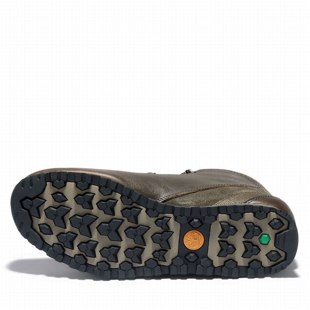 Pánské Trekové Boty Timberland Bartlett Ridge Mid Hiker Tmavě Hnědé | TI64705-914