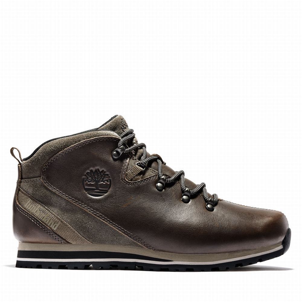 Pánské Trekové Boty Timberland Bartlett Ridge Mid Hiker Tmavě Hnědé | TI64705-914