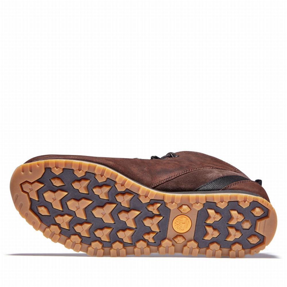 Pánské Trekové Boty Timberland Bartlett Ridge Mid Hiker Tmavě Hnědé | TI64801-475