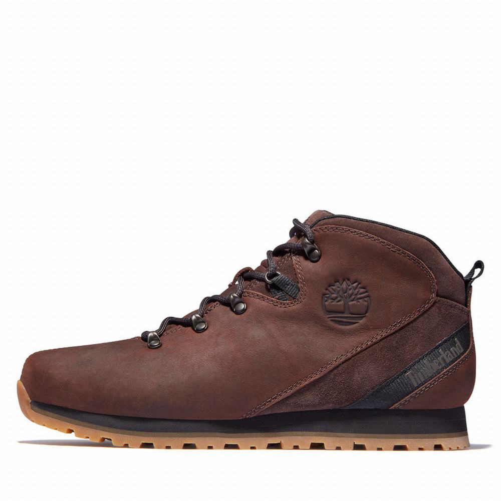 Pánské Trekové Boty Timberland Bartlett Ridge Mid Hiker Tmavě Hnědé | TI64801-475