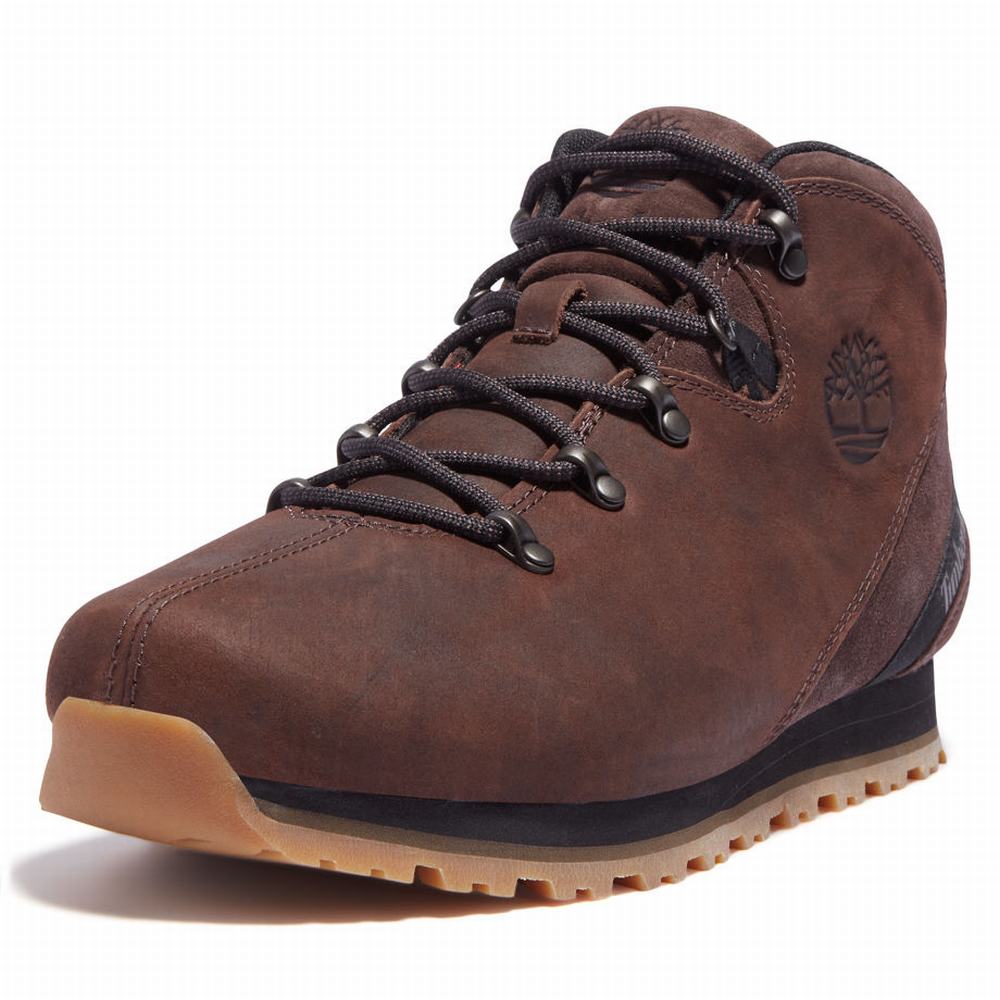 Pánské Trekové Boty Timberland Bartlett Ridge Mid Hiker Tmavě Hnědé | TI64801-475